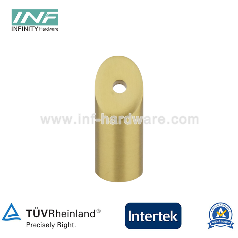 Glass door to tube connector shower room pipe connector fittings