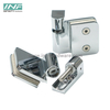 Glass Fitting Glass To Wall Short Plate with Selfclosing Function Shower Hinge