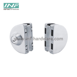 Double Side Open Commercial Sliding Glass Round Door Lock Types of Sliding Glass Door Locks