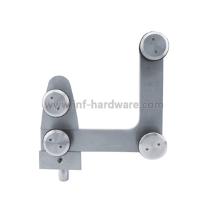 Stainless Steel Glass Corner Connector Shower Door Glass Fittings