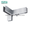 Security Zinc Alloy/Aluminium Casting Body Glass Door Patch Fitting